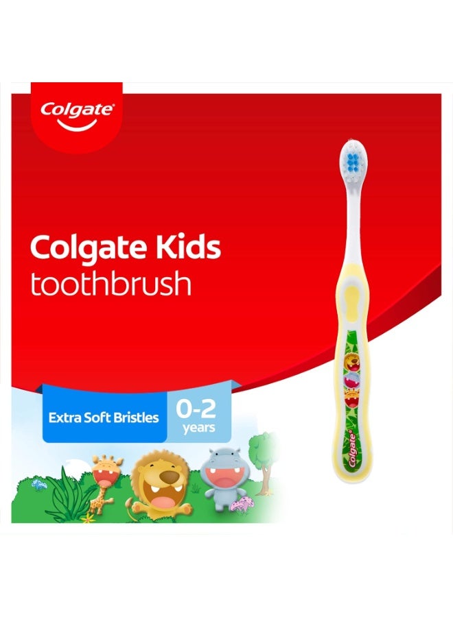 Colgate Baby Toothbrush 0-2 Years X Pack of 3Pcs - Image 2